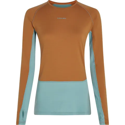 Koszulka damska merino ICEBREAKER 200 ZONEKNIT LS HYDRO/TRAIL