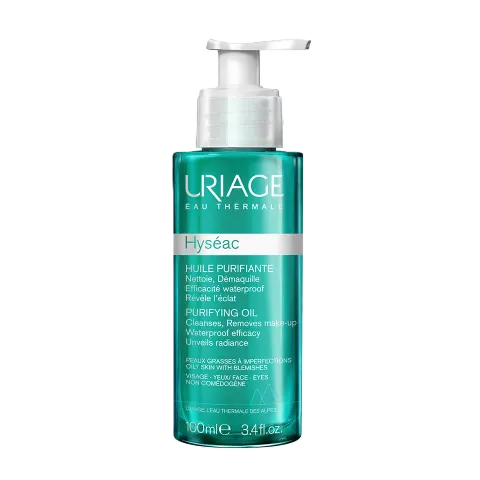 URIAGE HYSEAC Oczyszczający Olejek Do Demakijażu Redukujący Nadmiar Sebum - 100ml