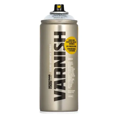 Werniks błyszczący w sprayu Montana Tech 400 ml T1000