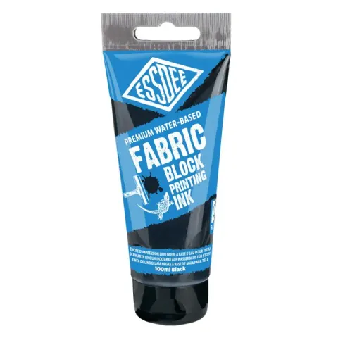 Tusz do tkanin Essdee Fabric Block Printing Ink 100 ml - 01 Black