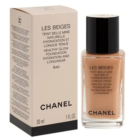 CHANEL LES BEIGES HEALTHY GLOW FOUNDATION HYDRATION B40 30ML
