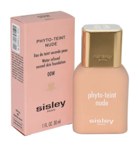 SISLEY Phyto Teint NUDE Water Infused Second SKIN Foundation 00W Shell podkład do twarzy 30 ml