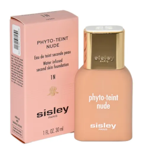 SISLEY PHYTO TEINT NUDE WATER INFUSED SECOND SKIN FOUNDATION 1N IVORY 30ML