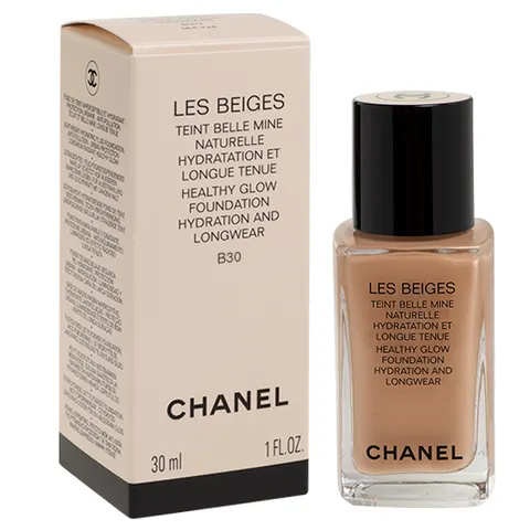 CHANEL LES BEIGES HEALTHY GLOW FOUNDATION HYDRATION B30 30ML