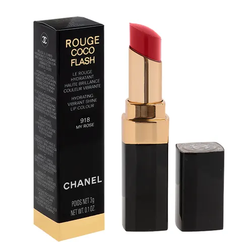 CHANEL ROUGE COCO BAUME HYDRATING CONDITIONING LIP 918 MY ROSE