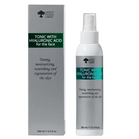 Green Pharm Cosmetic Tonik do twarzy z kwasem hialuronowym 250ml