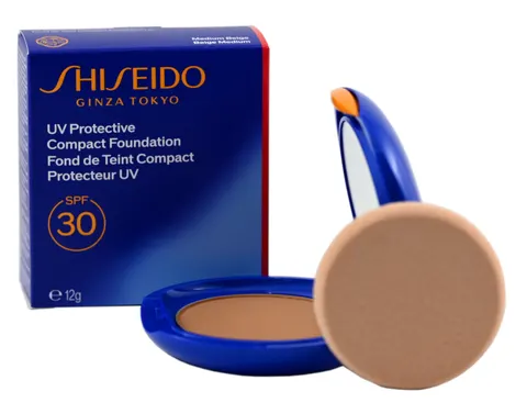 SHISEIDO SUN UV PROTECTOR COMPACT FOND DE TEINT MEDIUM BEIGE 12G