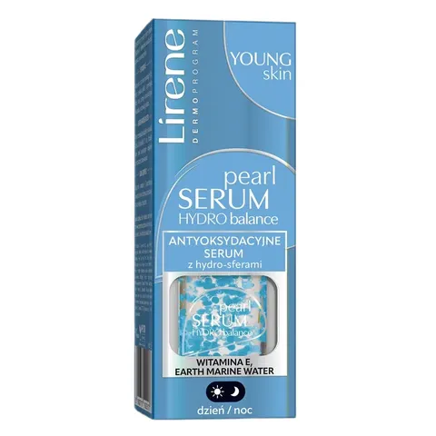 Lirene Pearl Serum Hydro Balance antyoksydacyjne serum z hydro-sferami 30ml