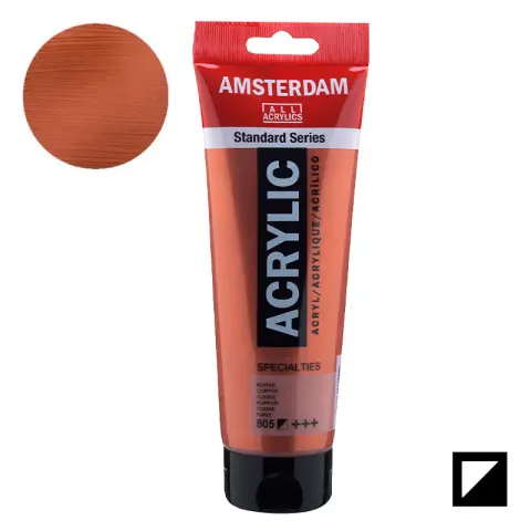 Farba akrylowa Amsterdam Acrylic 250 ml - 805 Copper