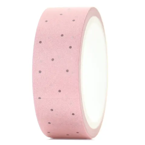 Taśma washi Trends RÓŻ W KROPKI
