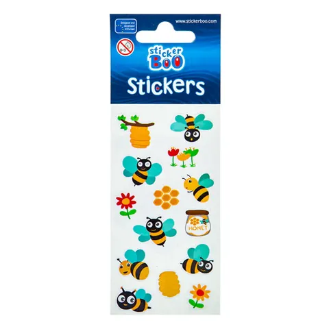 Naklejki Sticker Boo Niebieskie pszczółki