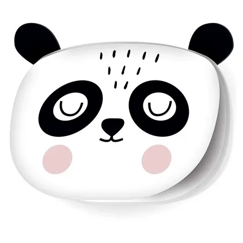 Blok rysunkowy szkicownik Interdruk BEBE - 30 x 24 cm, 90 g, 30 ark., panda