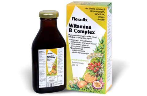 FLORADIX WITAMINA B COMPLEX, płyn, 250 ml