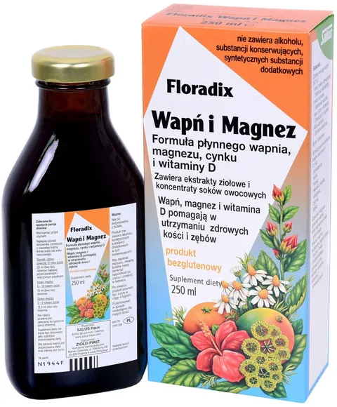 FLORADIX WAPŃ I MAGNEZ, płyn, 250 ml