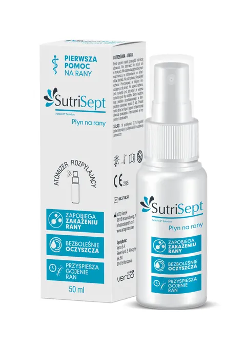 SUTRISEPT, płyn na rany, 50 ml