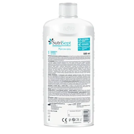 SUTRISEPT, płyn na rany, 500 ml