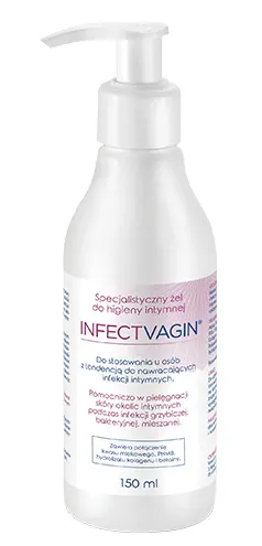 INFECTVAGIN, specjalistyczny żel do higieny intymnej, 150 ml