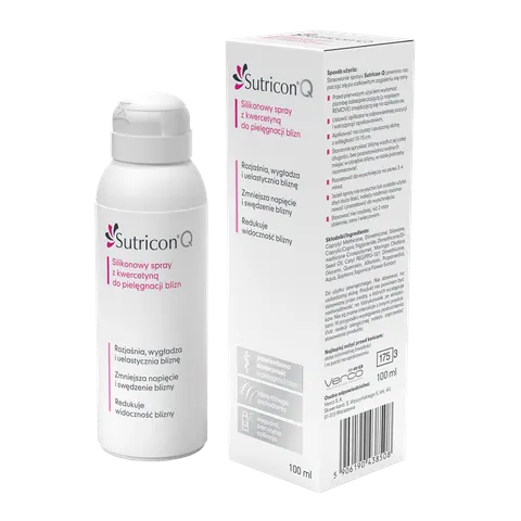 Sutricon® Q spray silikonowy z kwercetyną na blizny, 100 ml