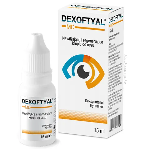 DEXOFTYAL MD, krople do oczu, 15 ml