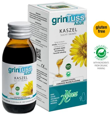 GRINTUSS ADULT, syrop na kaszel suchy i mokry, 128 g