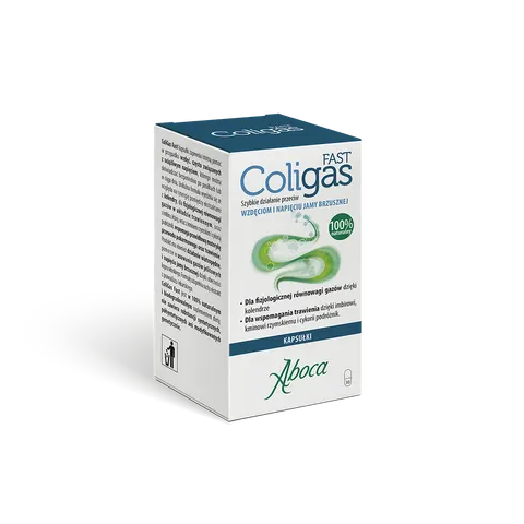 COLIGAS FAST, kapsułki, 30 szt.