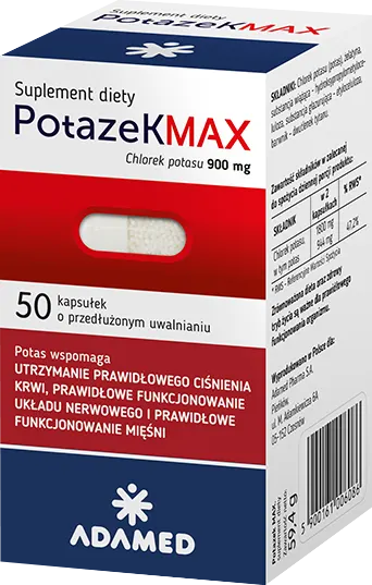 POTAZEK MAX, wsparcie układu nerwowego, 50 szt.