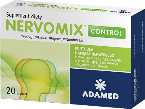 NERVOMIX CONTROL, kapsułki, 20 szt.
