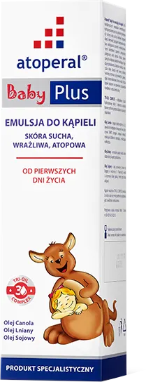 ATOPERAL BABY PLUS, emulsja do kąpieli, 400 ml