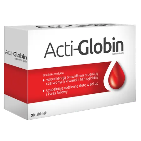 ACTI-GLOBIN, tabletki, 30 szt.