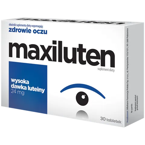 MAXILUTEN, suplement na zdrowe oczy, tabletki, 30 szt.
