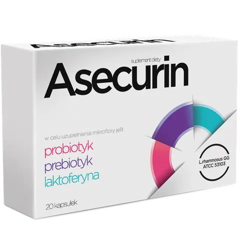 ASECURIN, kapsułki, 20 szt.