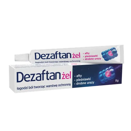 DEZAFTAN, żel do stosowania w jamie ustnej, 8 g