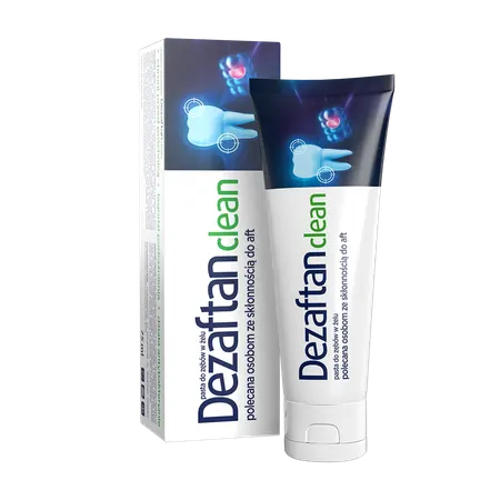 DEZAFTAN CLEAN, pasta do zębów w żelu, 75 ml
