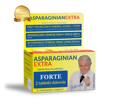 ASPARAGINIAN EXTRA, tabletki, 50 szt.