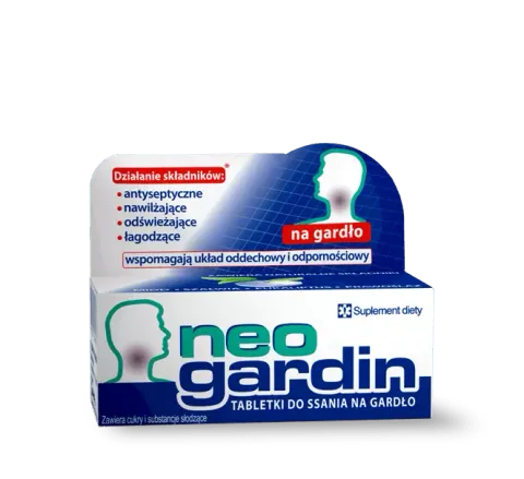 NEOGARDIN FORTE, tabletki do ssania na gardło, 10 szt.