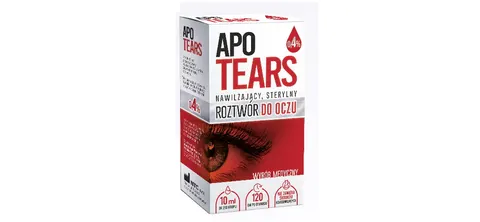 APOTEARS 0,4 %, jałowy, roztwór do oczu, 10 ml