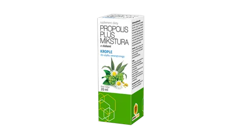 PROPOLIS PLUS, krople na układ trawienny, 20 ml