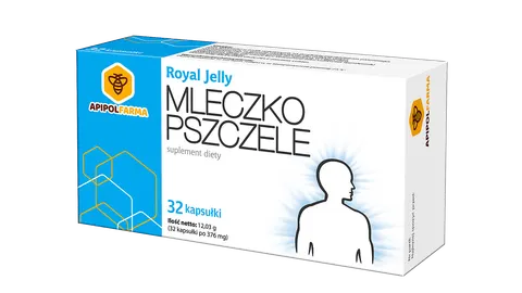 MLECZKO PSZCZELE ROYAL JELLY, kapsułki, 32 sztuki