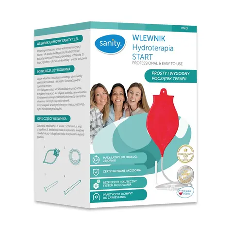 SANITY, WLWENIK GUMOWY HYDROTERAPIA START, 1,2 l , 1 szt