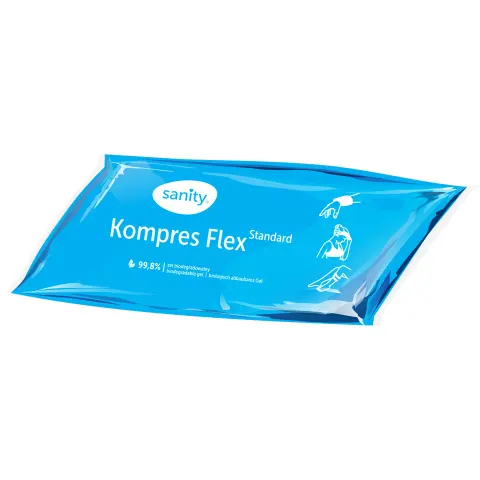 FLEX STANDART, Kompres żelowy, 10 x 26 cm, 1 sztuka