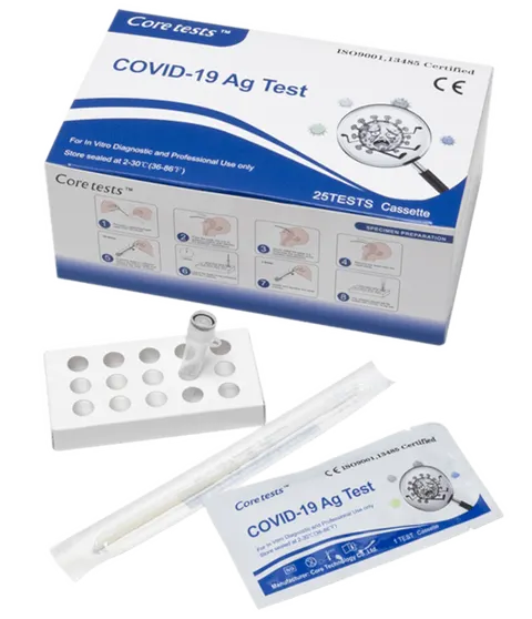 TEST COVID-19, PŁYTKOWY ANTYGENOWY, 25 sztuk