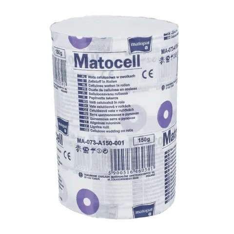 MATOPAT MATOCELL, wata celulozowa w zwoju 150 g, 1 szt.