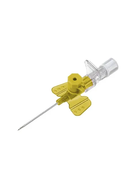 Kaniula B.Braun VASOFIX CERTO - 24G x 3/4" (0,7 x 19mm) - Kolor: Żółty - 1 Sztuka