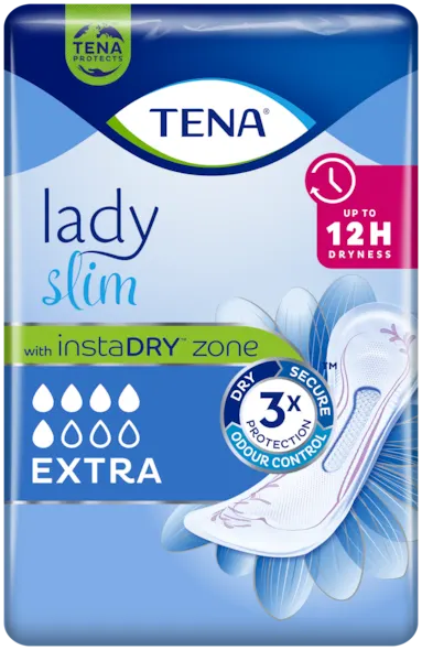 TENA LADY SLIM EXTRA, wkładki anatomiczne, 20 szt.
