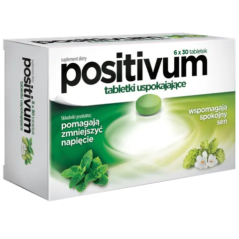 POSITIVUM, tabletki uspokajające, 180 szt.
