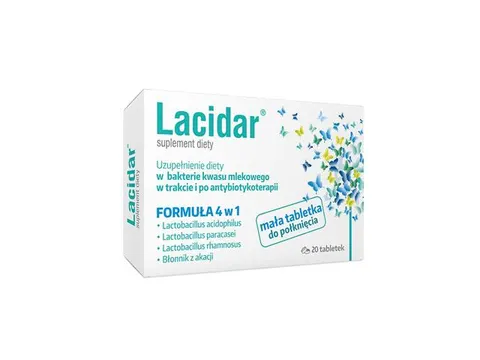 LACIDAR, tabletki, 20 szt.