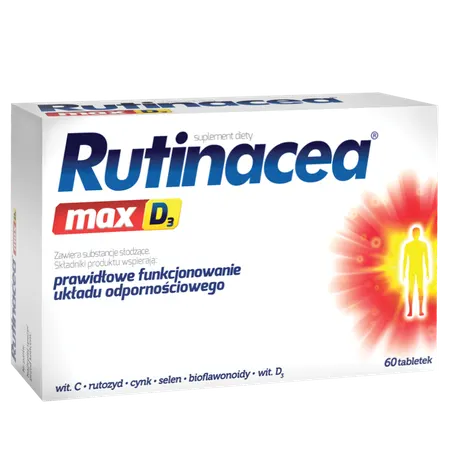 RUTINACEA MAX D3, tabletki, 60 szt.