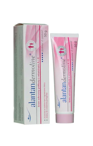 ALANTANDERMOLINE, krem ochronny półtłusty z witaminami A+E, 50 g