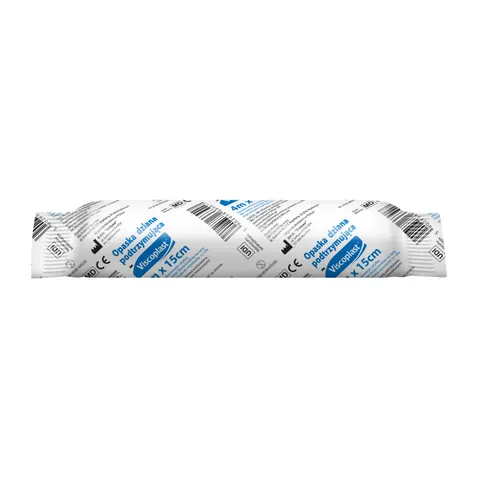 VISCOPLAST, opaska dziana, podtrzymująca 4 m x 15 cm, 1 szt.
