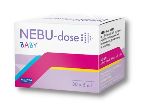 NEBU-DOSE BABY, 1,5% roztwór soli, ampułki do inhalacji 30 x 5ml